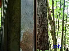 teen squirting in public shower, wow!