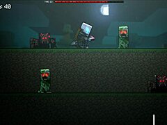 Hornycraft parody本子口爆群双中出Alex！