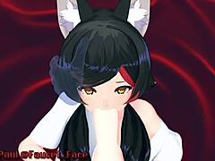 White Girl Eagerly Sucks My Big Cock In Hentai