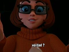 Velma from Scooby Doo in Wild 3D Anal Action
