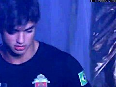 Handsome Brazilian Stripper Performs Detailed Striptease With Clothes Ripped In Brazilian Style