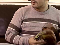 Hot blonde cosplayer in police outfit takes hard pounding with a facial.