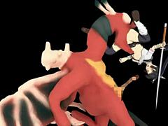 super yaeko dives into wild erotic action in 3d gallery