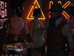 In Being a Dik game, chapter 222 chick route features steamy hentai encounters