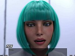 Stranded in space, waking up with good news in 3d game