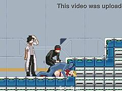 Cute blonde says, 'I'm in hentai sex with men in forby act in this new erotic hentai game.'