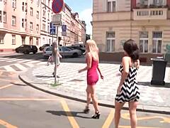 Sexy Bitches Uma Zex and Bella Diamond Ride Street Guys