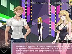 Hentai game ntraholic contrasts wife gangbang with husband catching her chatting part 4.