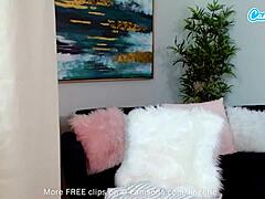 Busty Milf Lexi Luna Spreads Pussy On Webcam For Magic Wand Orgasm