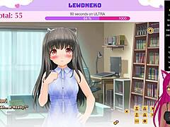 vtuber lewdneko rawly masturbates in love cubed part 1