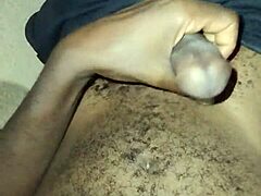 Gay Twink Jerks Off Big Cock At Home!