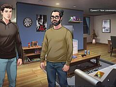 Hey, check out this wild cartoon fuck with the boss in part 9