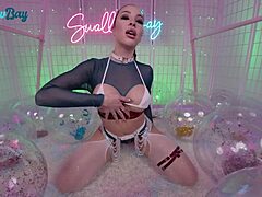 Big Tits Brunette Melissa Stratton Hungry For Fat Cock