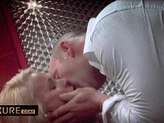 hard anal fucking in toilet with intense doggystyle action