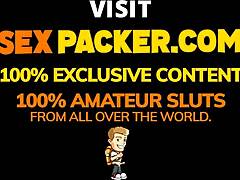 Mila Garcia doesnt even gag during sloppy hard deep throat