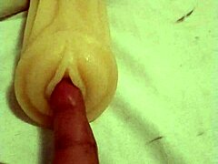 Playing Hard with Artificial Pussy in Wild Solo Fetish Action for Intense Pleasure.