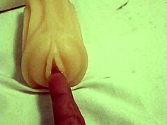 Playing Hard with Artificial Pussy in Wild Solo Fetish Action for Intense Pleasure.