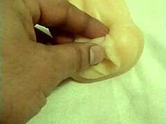 Playing Hard with Artificial Pussy in Wild Solo Fetish Action for Intense Pleasure.