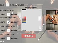 Want to play this 3d metal bondage game with big tits and bdsm?