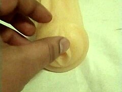 Playing Hard with Artificial Pussy in Wild Solo Fetish Action for Intense Pleasure.