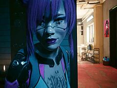 rita wheeler in steamy laguna bend scene from cyberpunk 2077 ultra settings