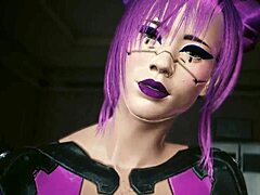 rita wheeler in steamy laguna bend scene from cyberpunk 2077 ultra settings