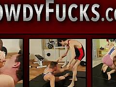 Gay Dude With Big Cock Enjoys Hardcore Anal Wrestling And Blowjob Cumshot