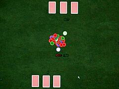 Nasty City hentai ep 2: strip poker and gloryhole footjob fun!