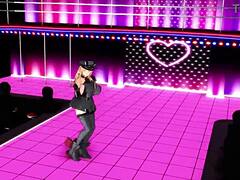 watch mmd bismarck shake her big tits and ass