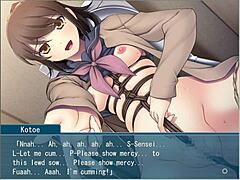 i'm being punished by teacher in bondage lesson