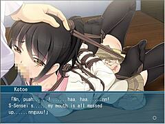 i'm being punished by teacher in bondage lesson