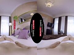 RealityLovers VR Shows Black on Blonde Intense Action in POV