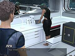 Stranded in space 56, taking it one sexy step at a time