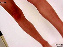 strange erotic fetish clip with asian armpit play