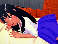 nagatoro strips for adult hentai action in clinic