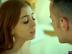 Hungarian Redhead Lya Cutie Craves Hot Jizz in HD