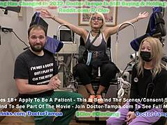 blonde channy faces humiliating gyno exam