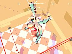 odymos lgbt hentai game ep 2 fucking the ceiling lamp as anal plug