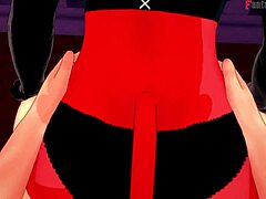 Meru the succubus in 3d fantasy pov