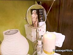 filming as i fuck this hot blonde during massage
