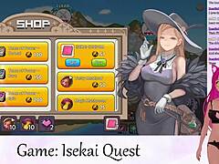 Vtuber Lewdneko Plays Isekai Quest with Creampie Scenes