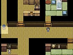 Tanned Natsuki in Hentai Game Gets Masturbated Over