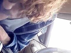 Morning Blowjob to My Buddy in the Car Before Work