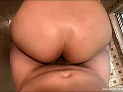 Fucking a hot girl in locker room showers - lexi aaane