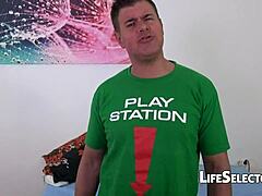 Angel Piaf takes a hardcore pounding in POV style. Her petite frame shakes.