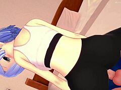 Rem锻炼后想休息，却被猛干