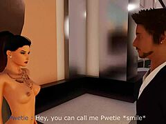 giudy lovaluv pwetie in a doggystyle casting interview scene