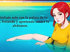 Naughty Joi Hentai In Pool Spanish Voice