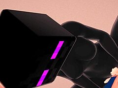 Girlfriend Dresses As Enderman For Bed Hentai 3D Minecraft