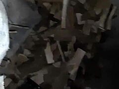 先邀请邻居欣赏花朵，然后操她的嘴 - 女孩飞高潮